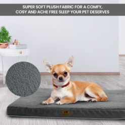 Orthopedic Convoluted Memory Foam Dog Bed